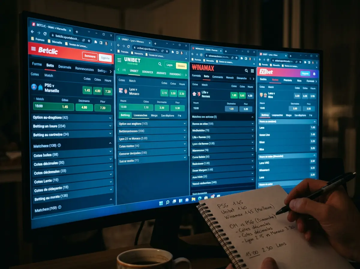 Comparaison des cotes de différents bookmakers canadiens pour la Coupe du Monde 2026